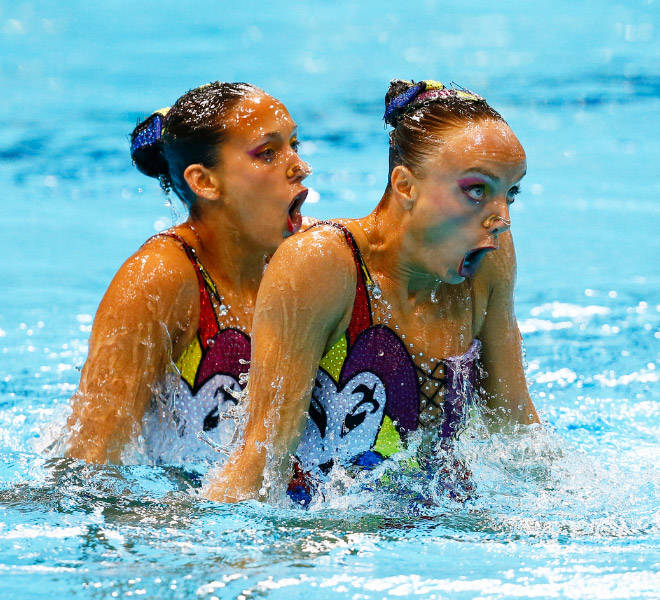 Never Take Photos Of Synchronized Swimming…
