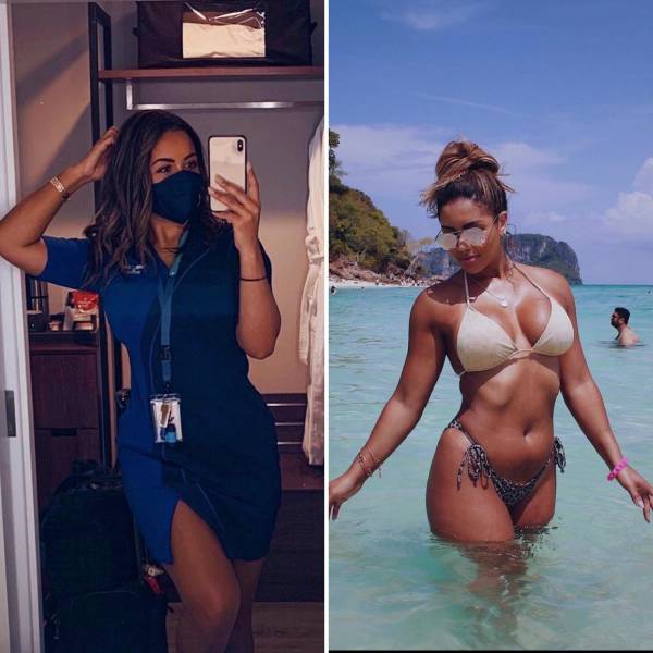 Ready To Fly With These Sexy Flight Attendants?