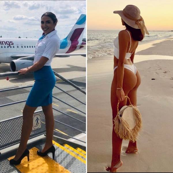 Ready To Fly With These Sexy Flight Attendants?