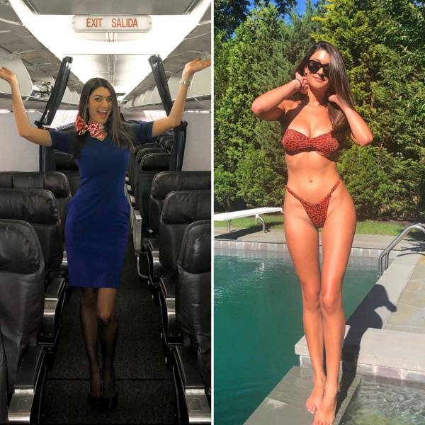 Ready To Fly With These Sexy Flight Attendants?