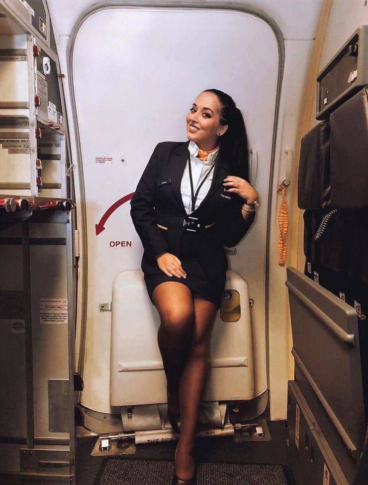 Ready To Fly With These Sexy Flight Attendants?
