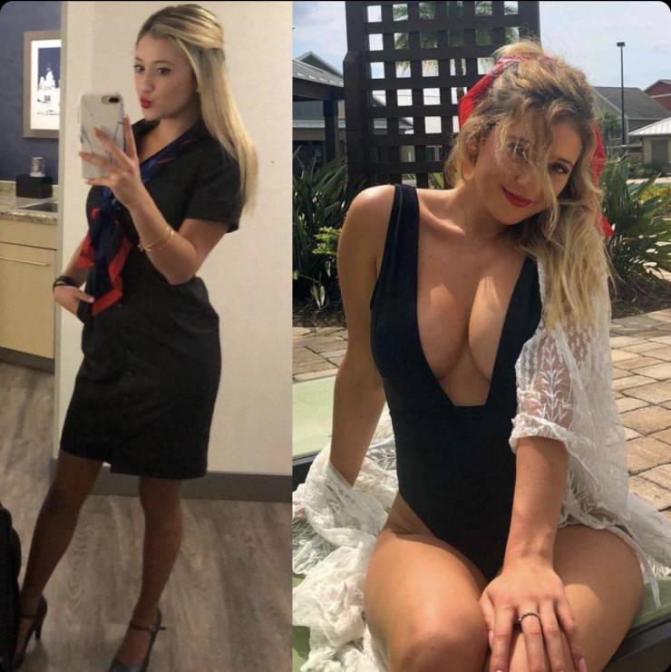 Ready To Fly With These Sexy Flight Attendants?