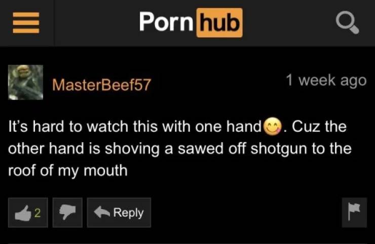 Pornhub’s Comment Section Is A Very Special Place…