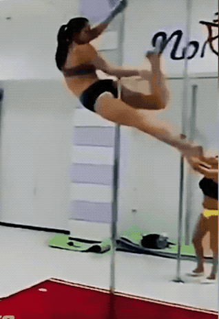 Pole Dancing Is Not As Easy As It Looks…