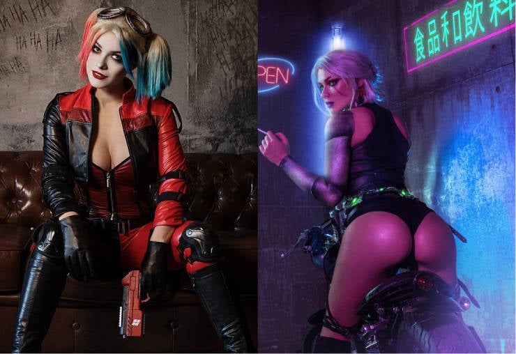 Russian Cosplayer Becomes Famous Worldwide Thanks To Her Seductive Works