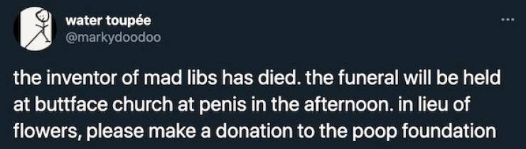 This Is Some Dirty, Dirty Humor…