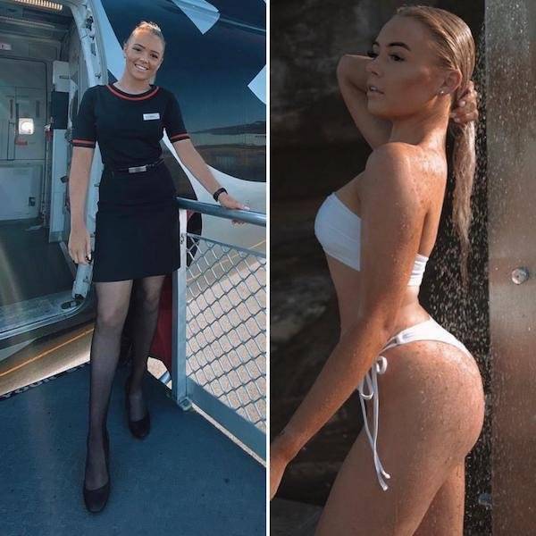 These Flight Attendants Are Very Hot!