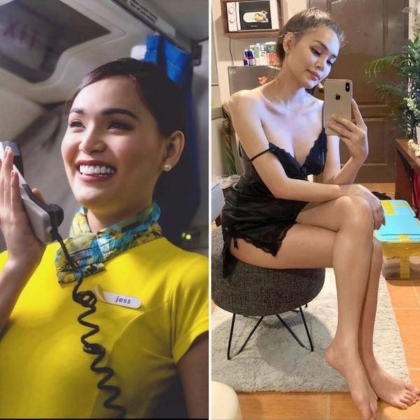 These Flight Attendants Are Very Hot!