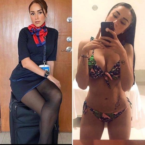 These Flight Attendants Are Very Hot!