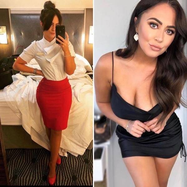 These Flight Attendants Are Very Hot!