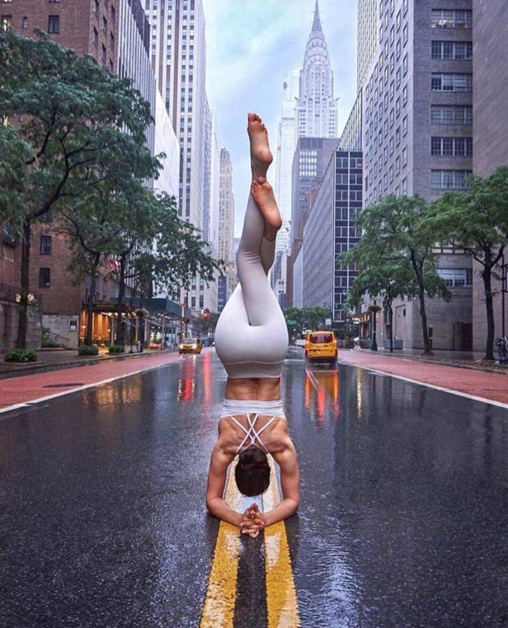 “Yoga And The City” By Alexey Wind