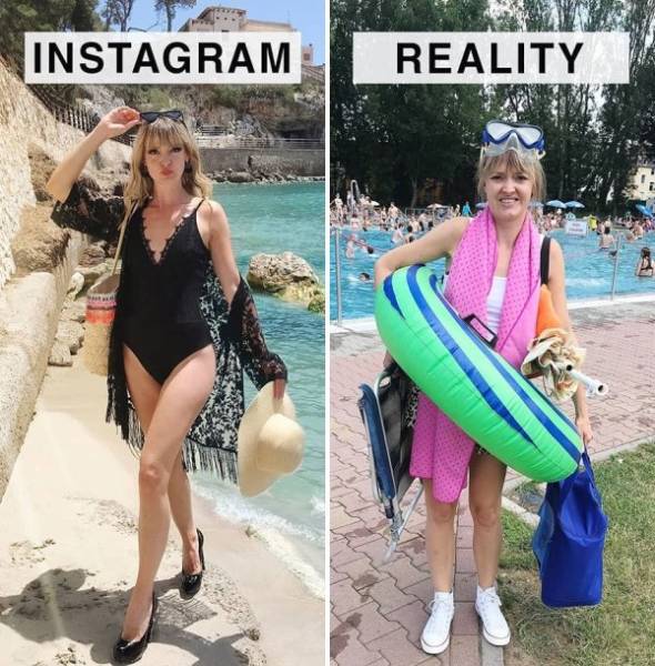 Geraldine West Returns Perfect “Instagram” Photos Back To Reality