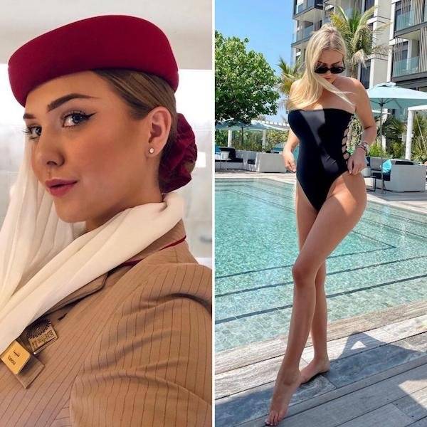 Let’s Fly With These Hot Flight Attendants!
