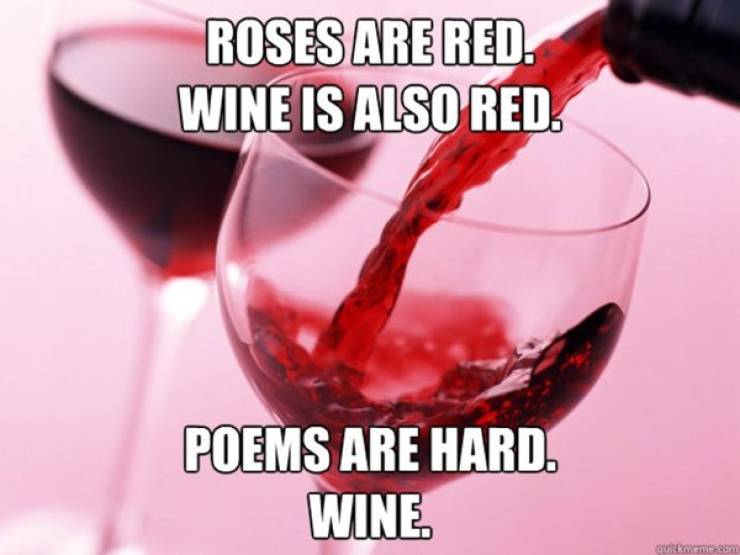 Red And White Memes About Wine