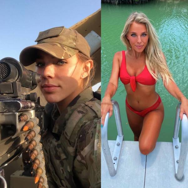 Hot Girls With And Without Their Uniforms
