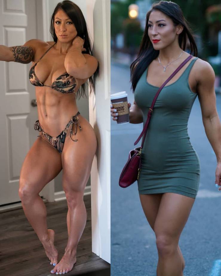 Hot Girls With And Without Their Uniforms