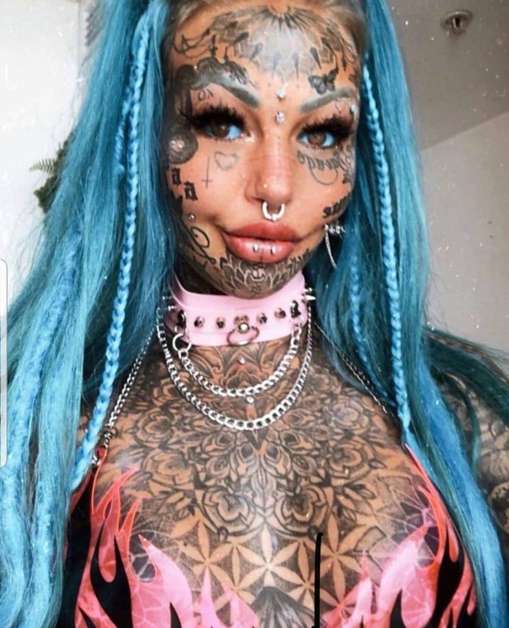 Tattoo Model Complained About Receiving Too Many Negative Comments