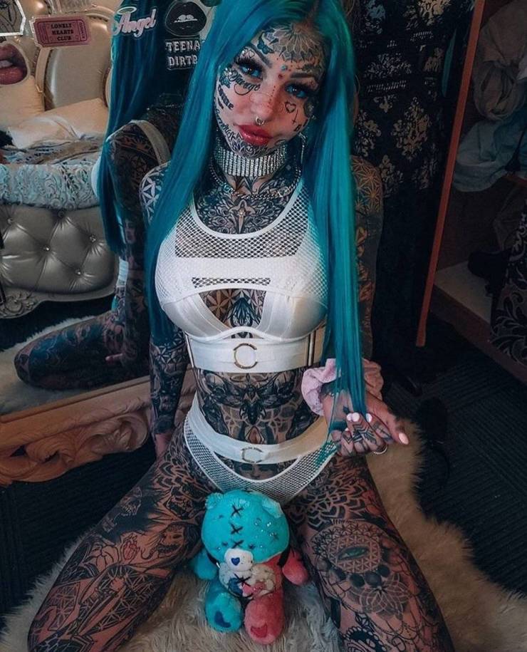 Tattoo Model Complained About Receiving Too Many Negative Comments