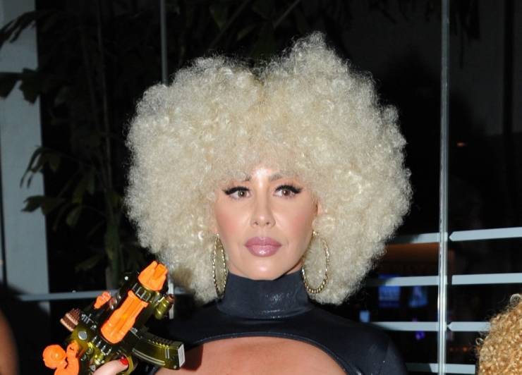 Amber Rose In A Sexy Outfit