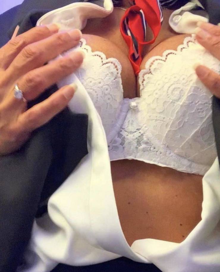 Sexy Flight Attendants With And Without Their Uniforms