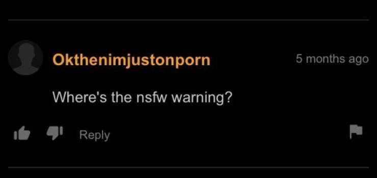 “Pornhub” Comment Section Is Pretty Wild…