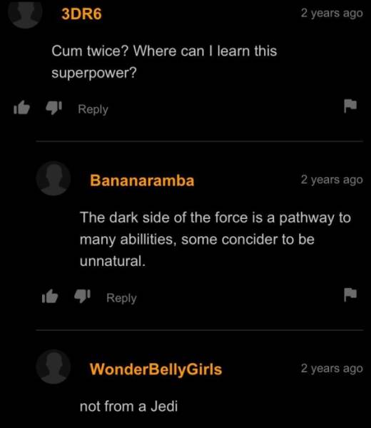 “Pornhub” Comment Section Is Pretty Wild…