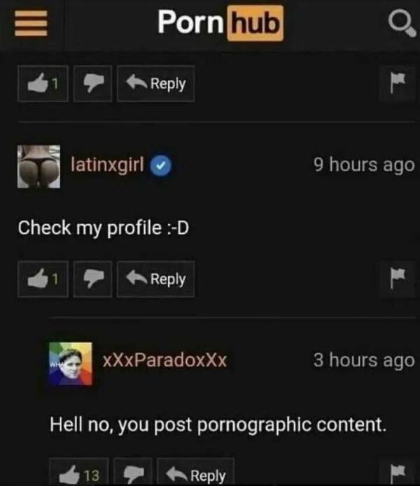 “Pornhub” Comment Section Is A Wild Ride…