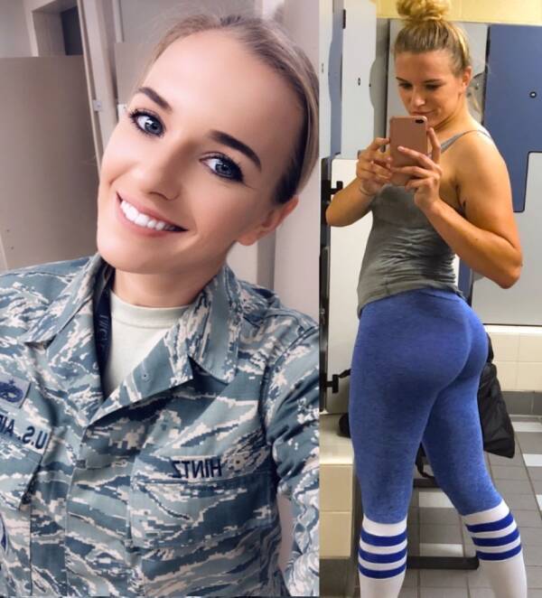 Hot Girls With And Without Their Uniforms