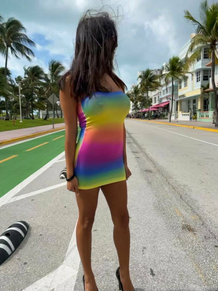 Oh My, Those Tight Dresses