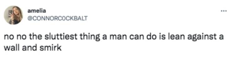 The Sluttiest Thing A Man Can Do…