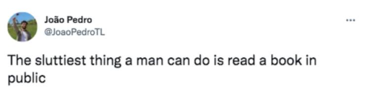 The Sluttiest Thing A Man Can Do…