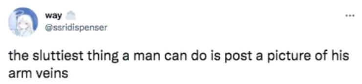 The Sluttiest Thing A Man Can Do…