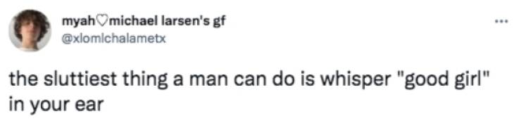 The Sluttiest Thing A Man Can Do…