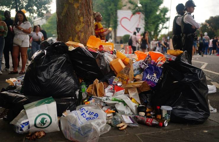 The Aftermath Of The Notting Hill Carnival…