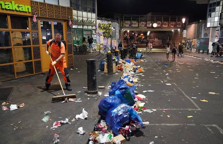 The Aftermath Of The Notting Hill Carnival…