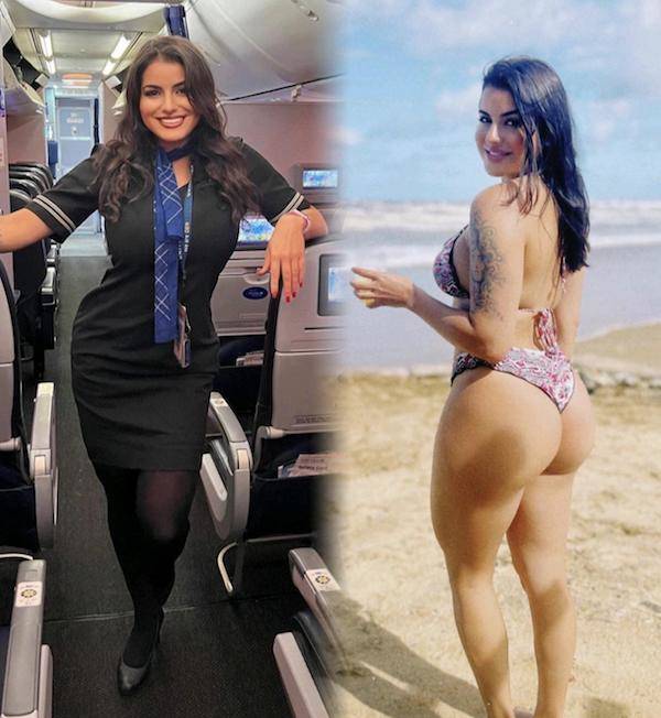 Wanna Fly With These Hot Flight Attendants?