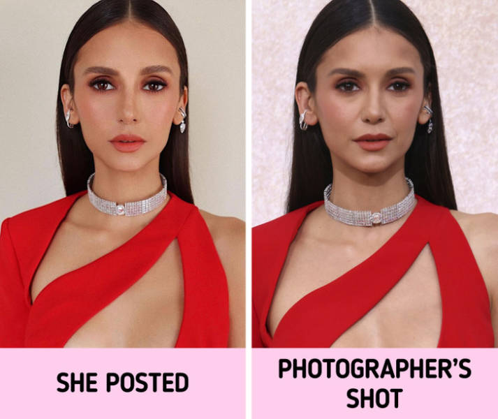 Celebrity Photos On Social Media Vs In Real Life