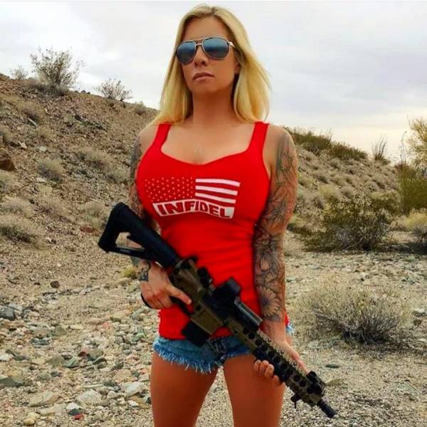 Guns And Girls: A Powerful Combination