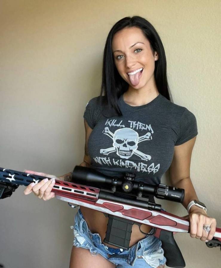 Guns And Girls: A Powerful Combination