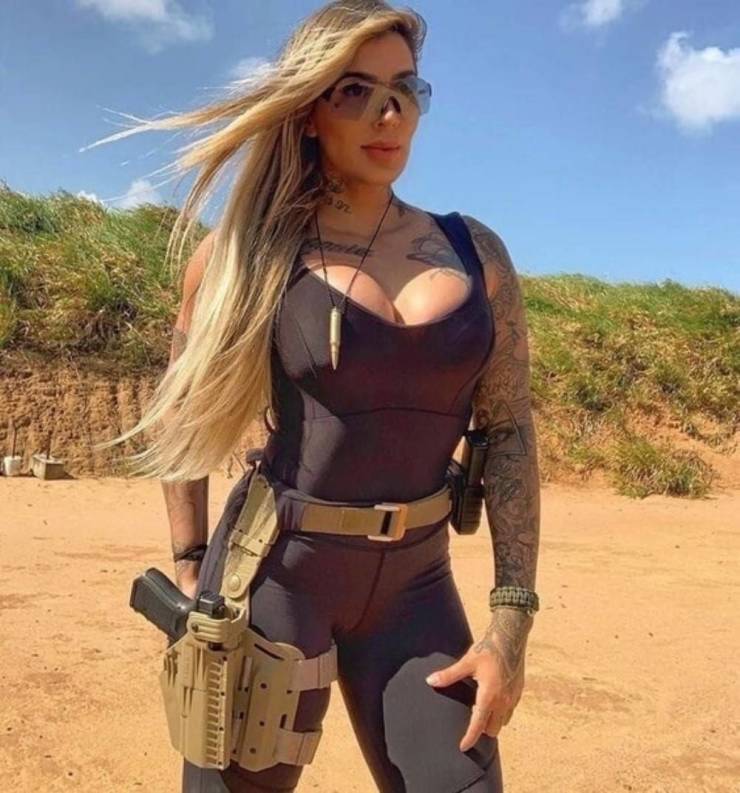 Guns And Girls: A Powerful Combination