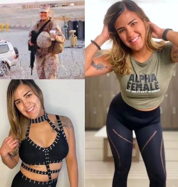 Sexy Girls Taking Off Their Uniforms