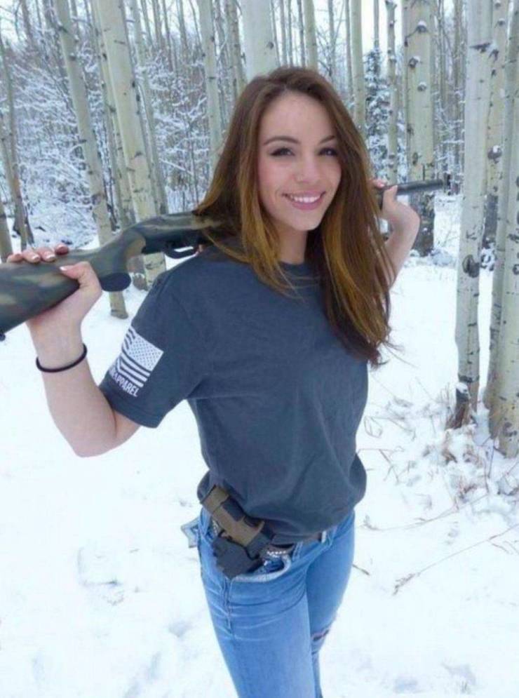 Guns And Girls: A Powerful Combination