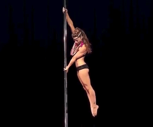 The Athleticism Behind Pole Dancing