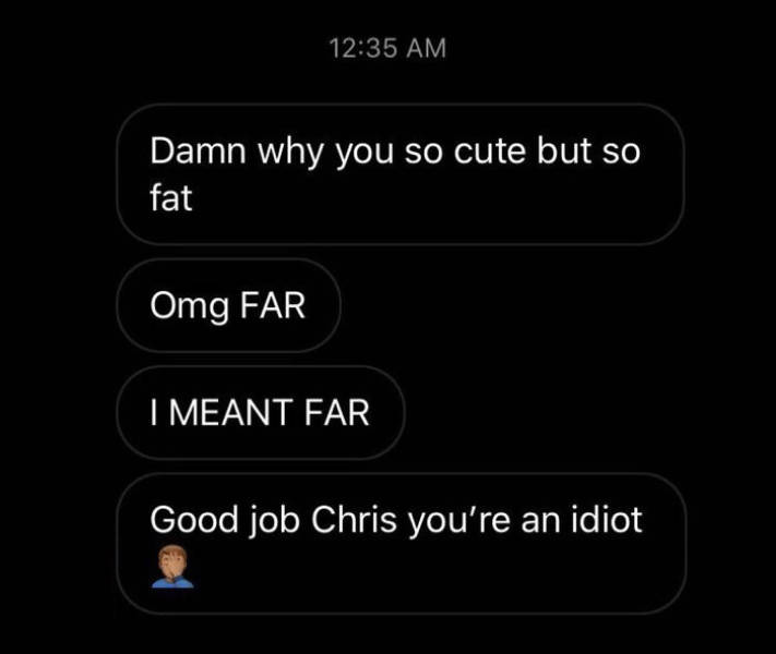 Messages From Guys That Are Both Hilarious And Cringy