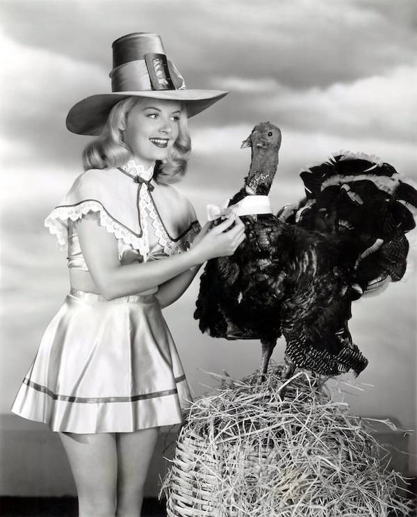 Retro Thanksgiving Pinups With Unexpected Vibes