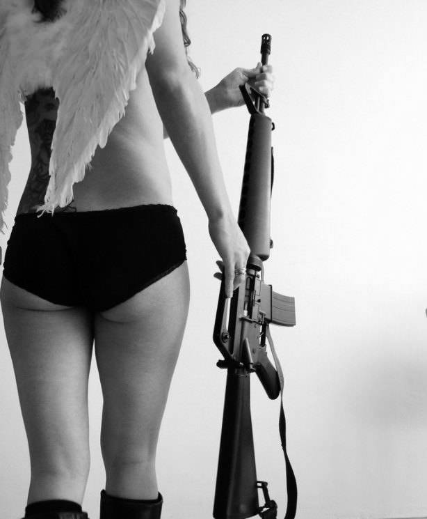 Guns And Girls: A Powerful Combination