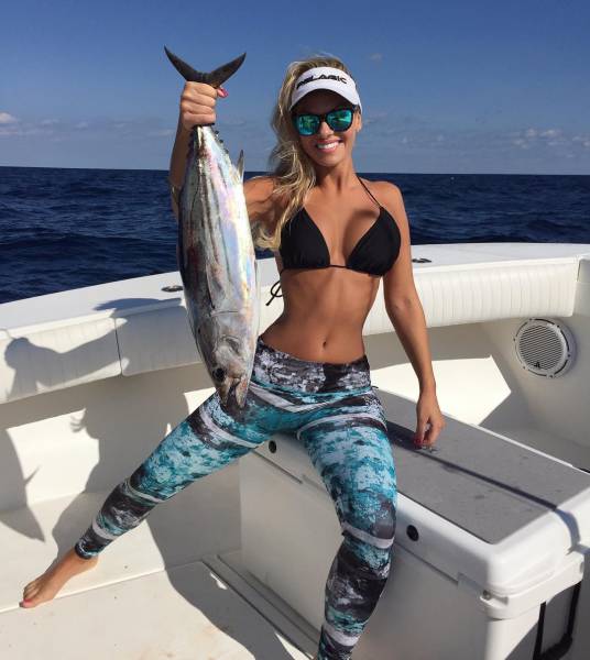 You Would Certainly Love To Go Fishing With Her!