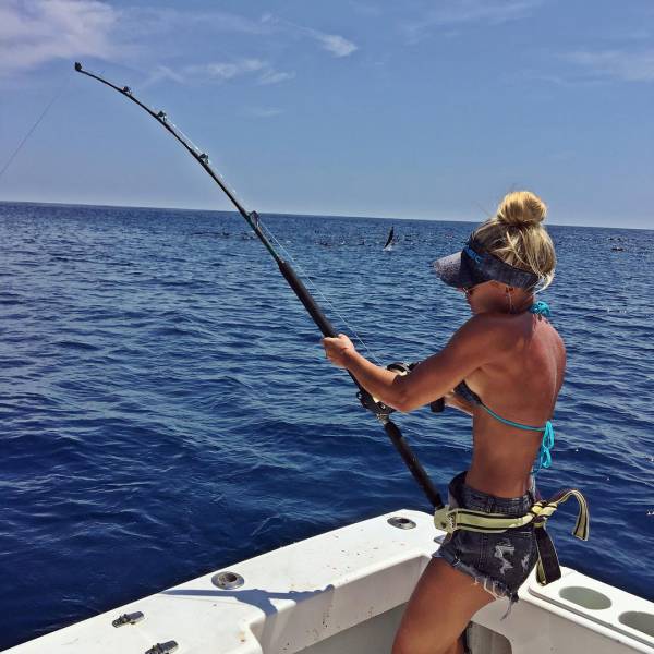 You Would Certainly Love To Go Fishing With Her!