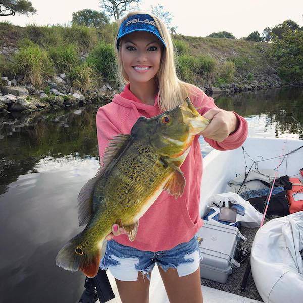 You Would Certainly Love To Go Fishing With Her!