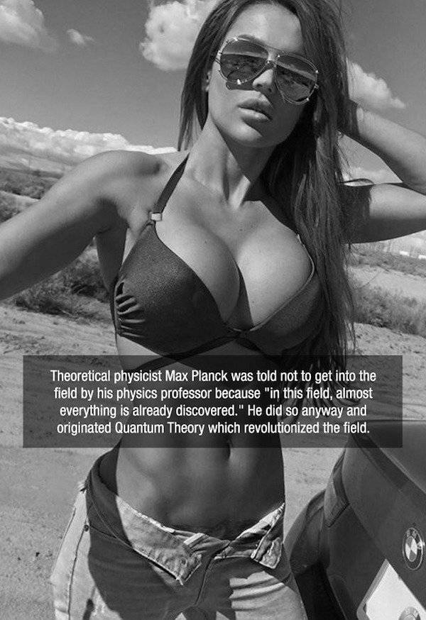 Facts are Best Served with Hot Chicks